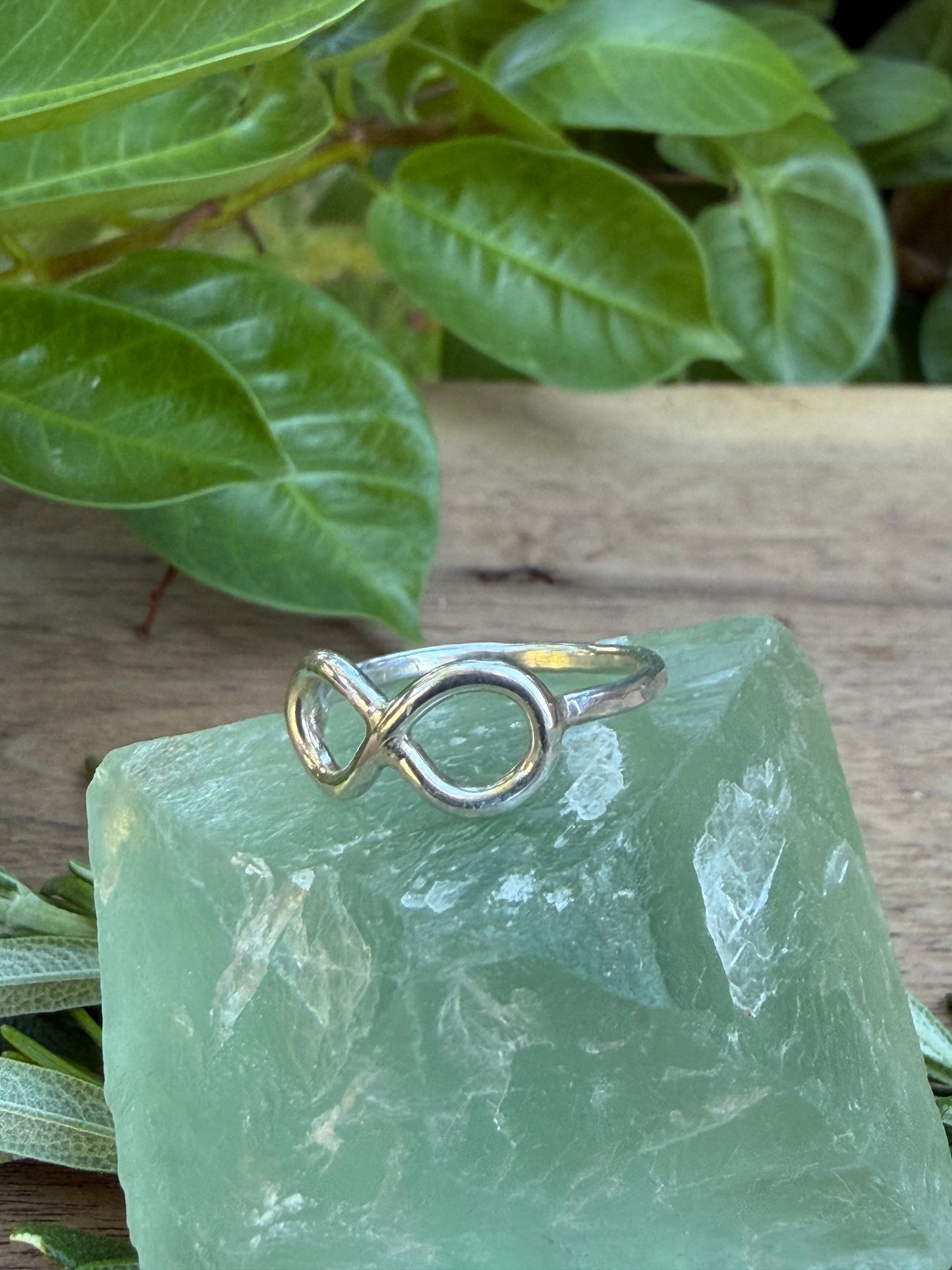 Sterling Silver Infinity Ring
